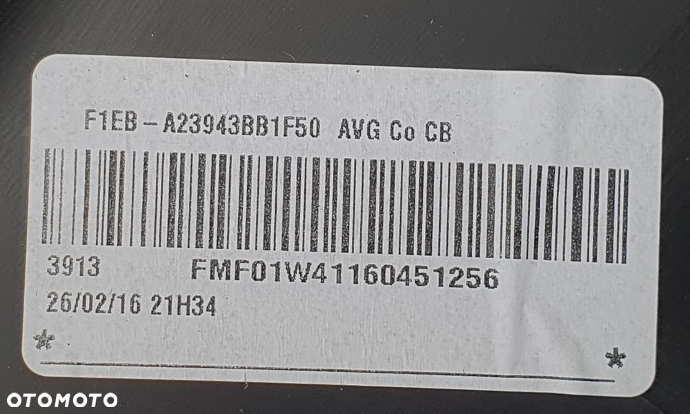 TAPICERKA BOCZEK DRZWI LEWY PRZÓD FORD FOCUS MK3 F1EB-A23943-BB EUROPA - 8