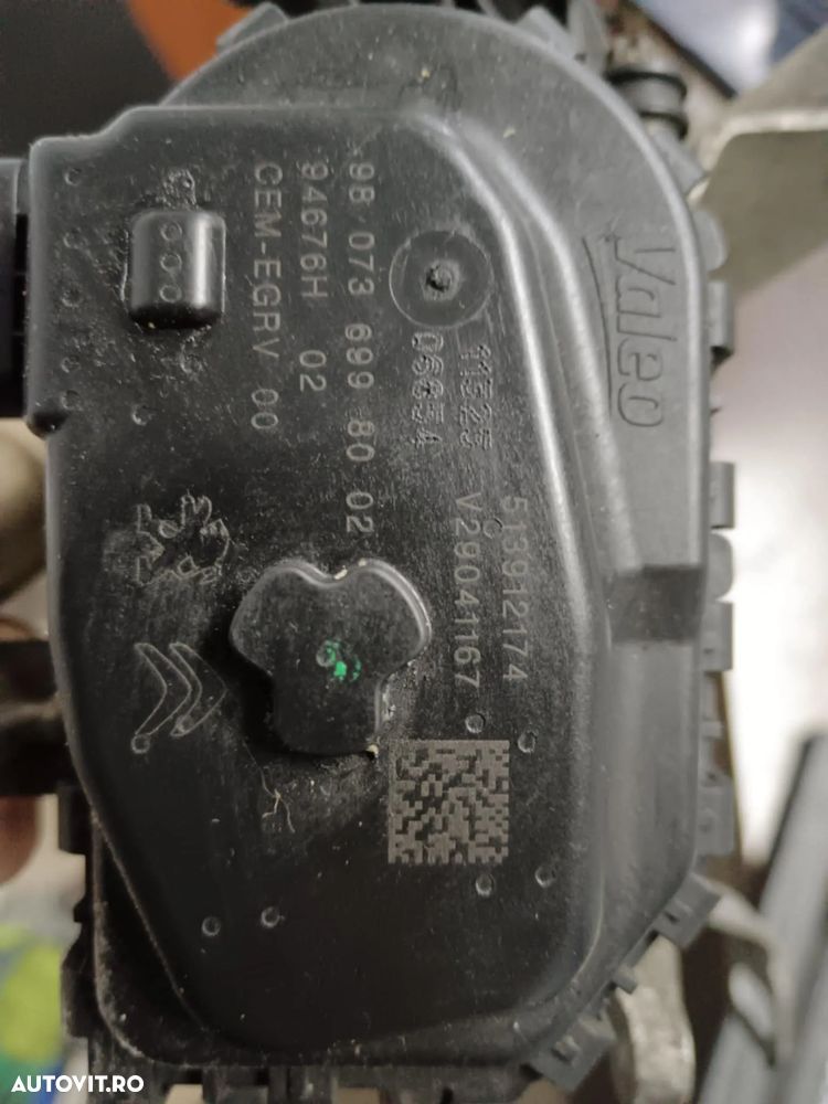 Supapa egr peugeot 508, 308, partner, citroen c3, c4, opel combo 1.6 hdi 980736998002 - 3