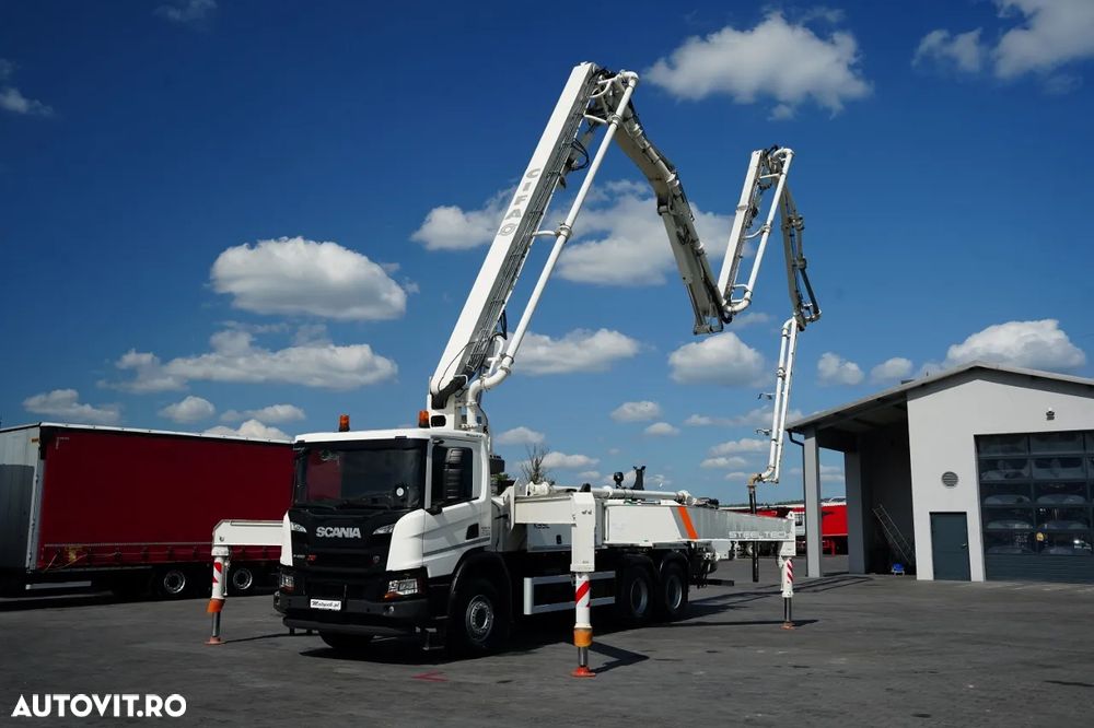 Scania P 450 XT / 6x4 / POMPĂ DE BETON CIFA K35L / ANUL 2019 / RADIOCOMANDĂ / IMPORTAT - 5