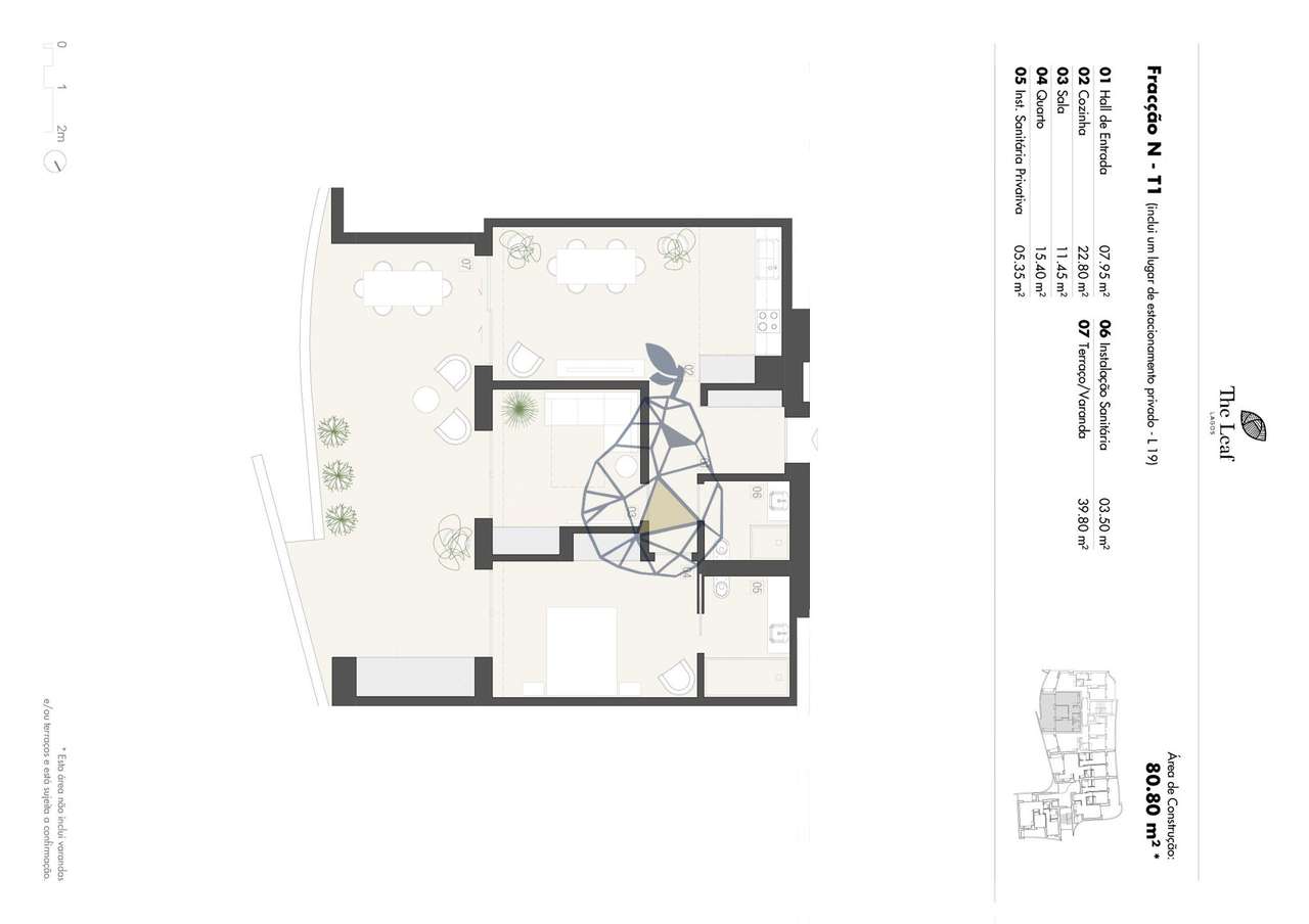 Apartamento T2 para venda em Lagos - Grande imagem: 3/25