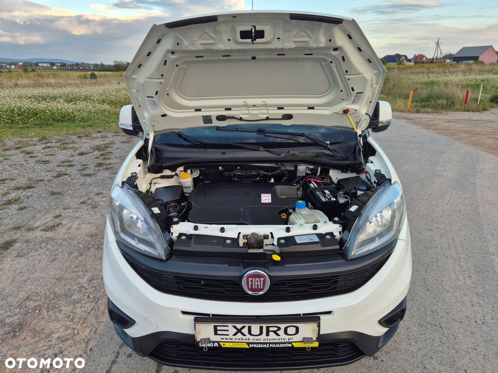 Fiat DOBLO 1.6 DIESEL 105KM MAXI LONG CHŁODNIA MROŹNIA LAMAR THERMO KING V200S MAX WYJSCIE 230V SALON PL 2017R - 16