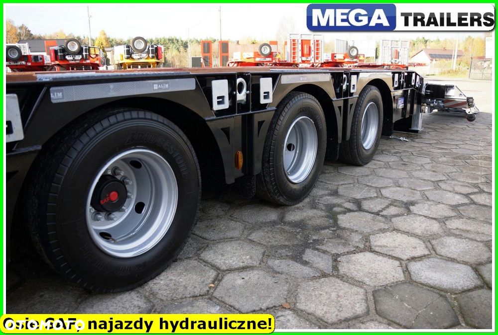 Mega Niska podłoga, DMC 54 T, oś skrętna, najazdy HYDRULICZNE 4,0 M !!! - 33