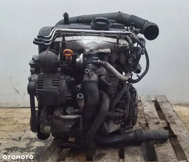 SILNIK SŁUPEK KOMPLETNY VW GOLF V AUDI A3 A4 SKODA SEAT 2.0 TDI BKD