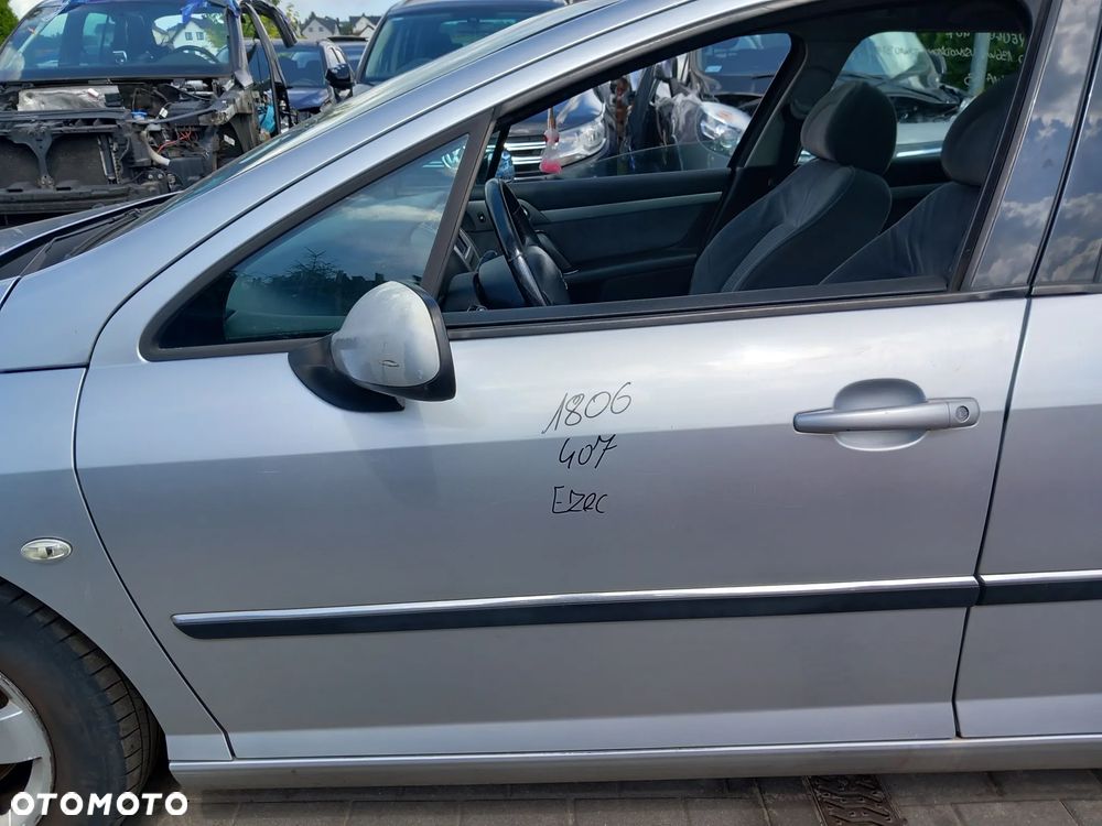 PEUGEOT 407 SW DRZWI LEWE PRZEDNIE LEWY PRZÓD KOLOR: EZRC - 1
