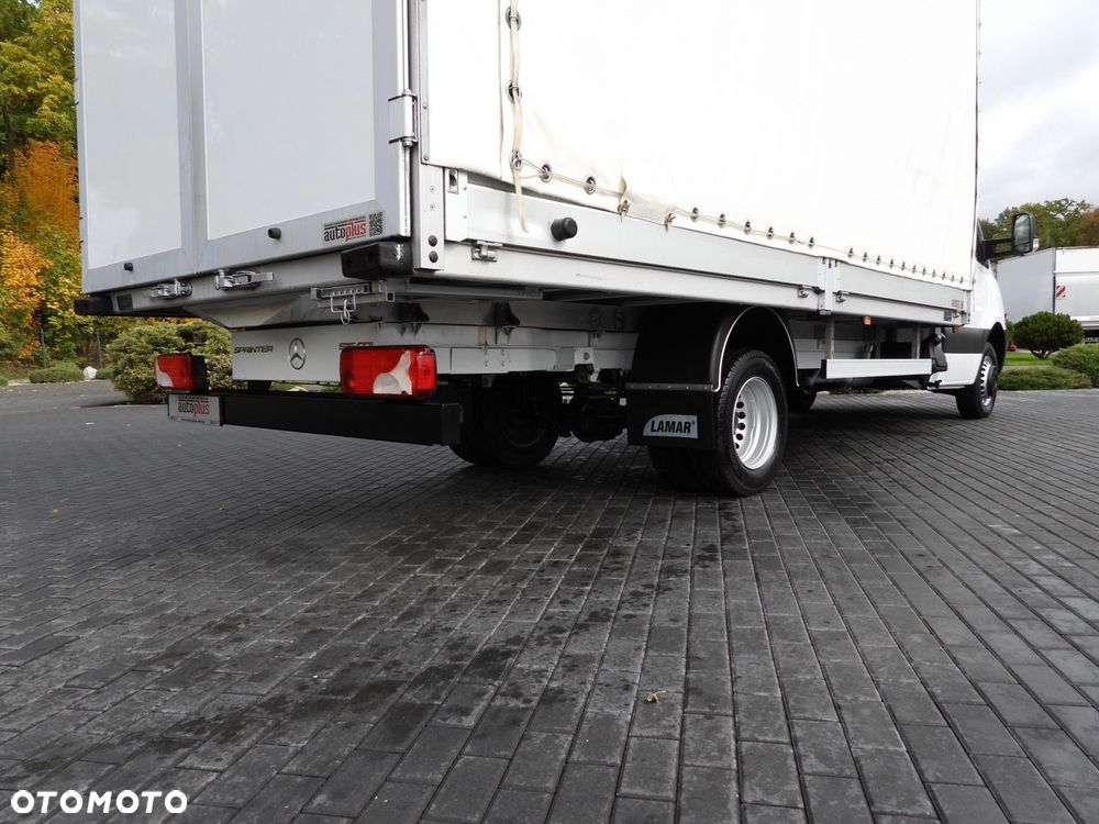 Mercedes-Benz SPRINTER 316 PLANDEKA 10 PALET BLIŹNIACZE KOŁA KLIMATYZACJA  165KM - 24