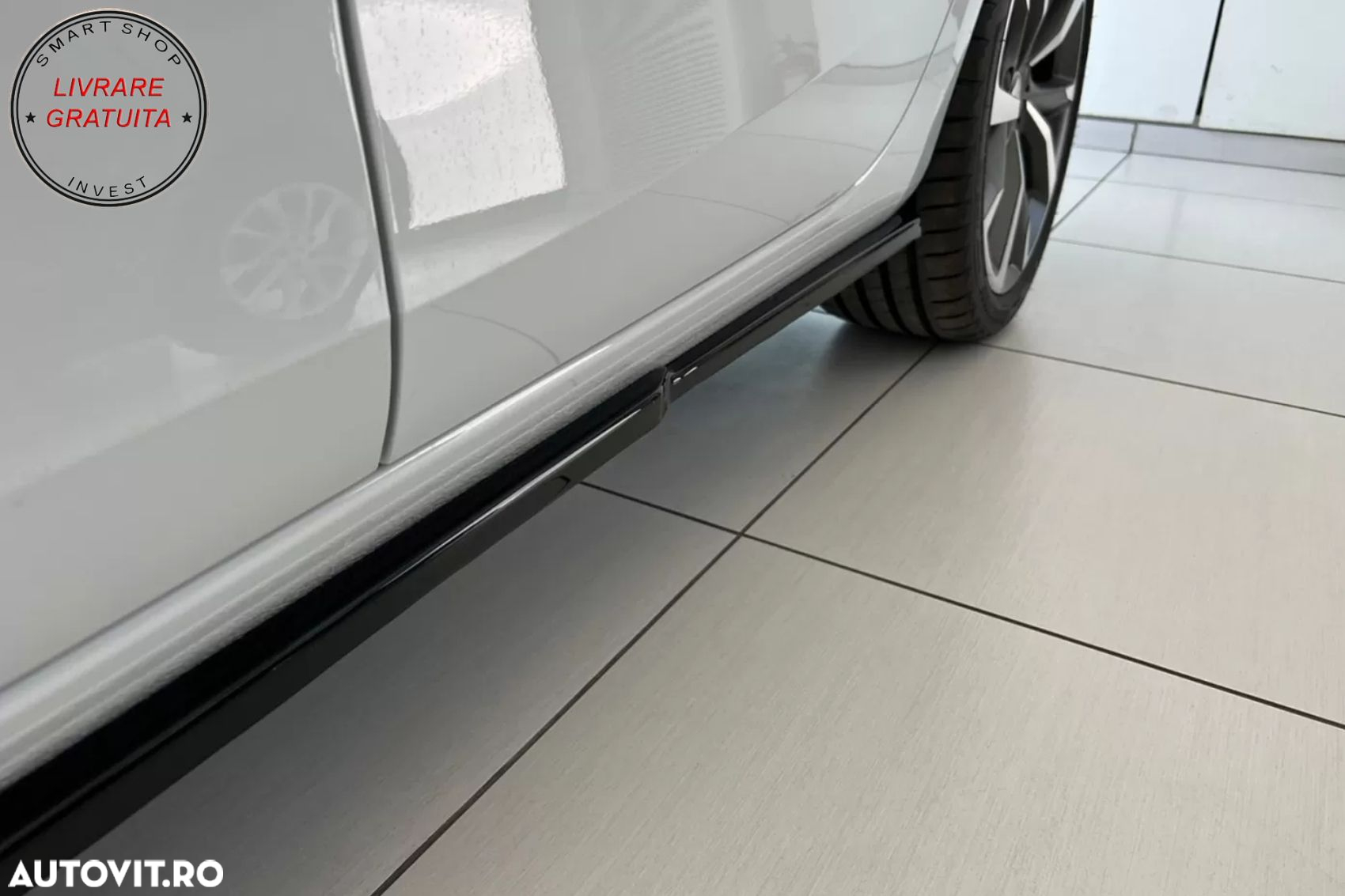 Extensii Praguri Laterale Seat Leon Mk4 (2020-up) Negru Lucios- livrare gratuita - 8