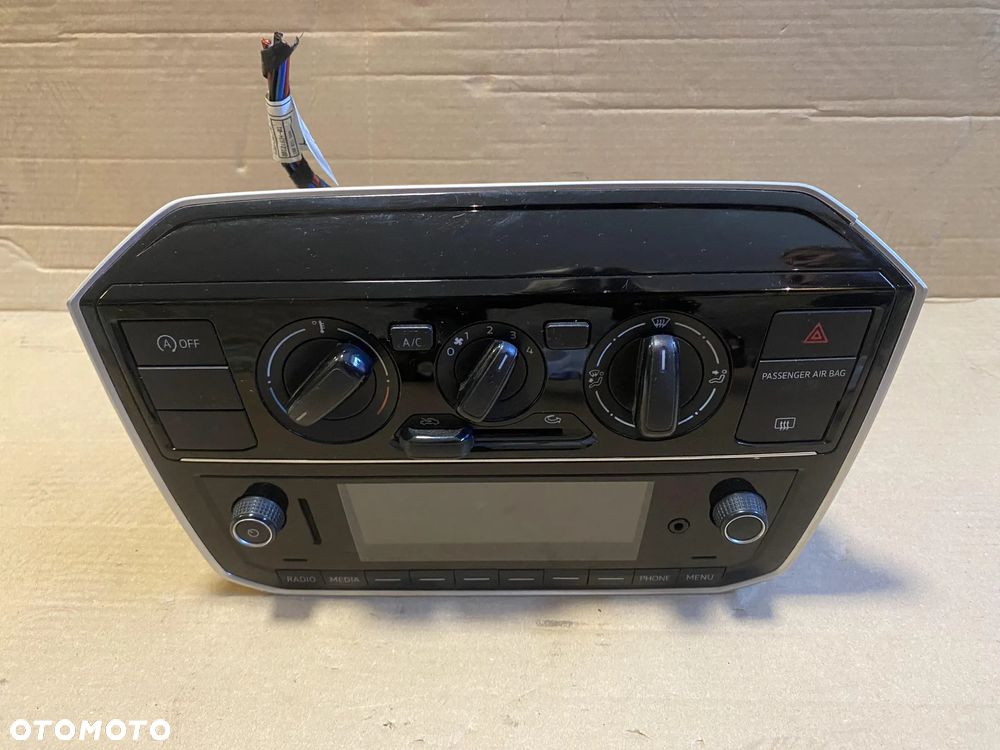 Radio panel klimatyzacji Volkswagen VW OE - 1