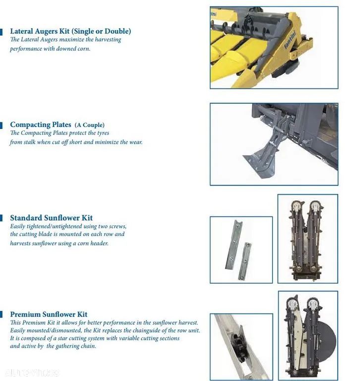 Fantini LH3 - 6, 8 R CADRU RABATABIL HIDRAULIC - 13