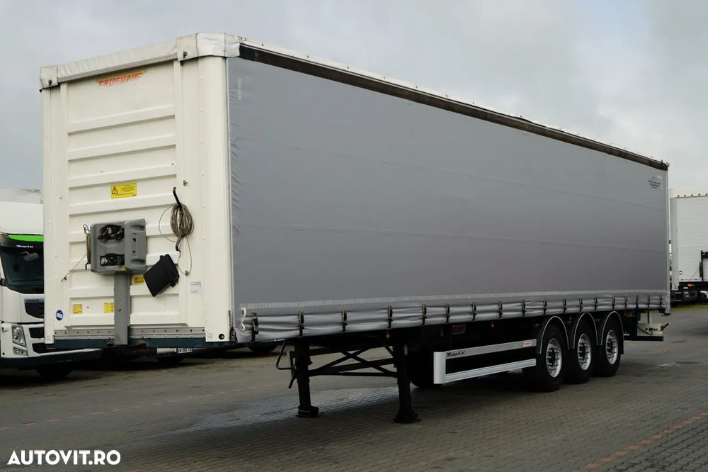 Fruehauf / CORTINĂ / STANDARD / LIFT 2.000 kg / BALCĂ PODEA PUTERNICĂ / AXE SAF - 3
