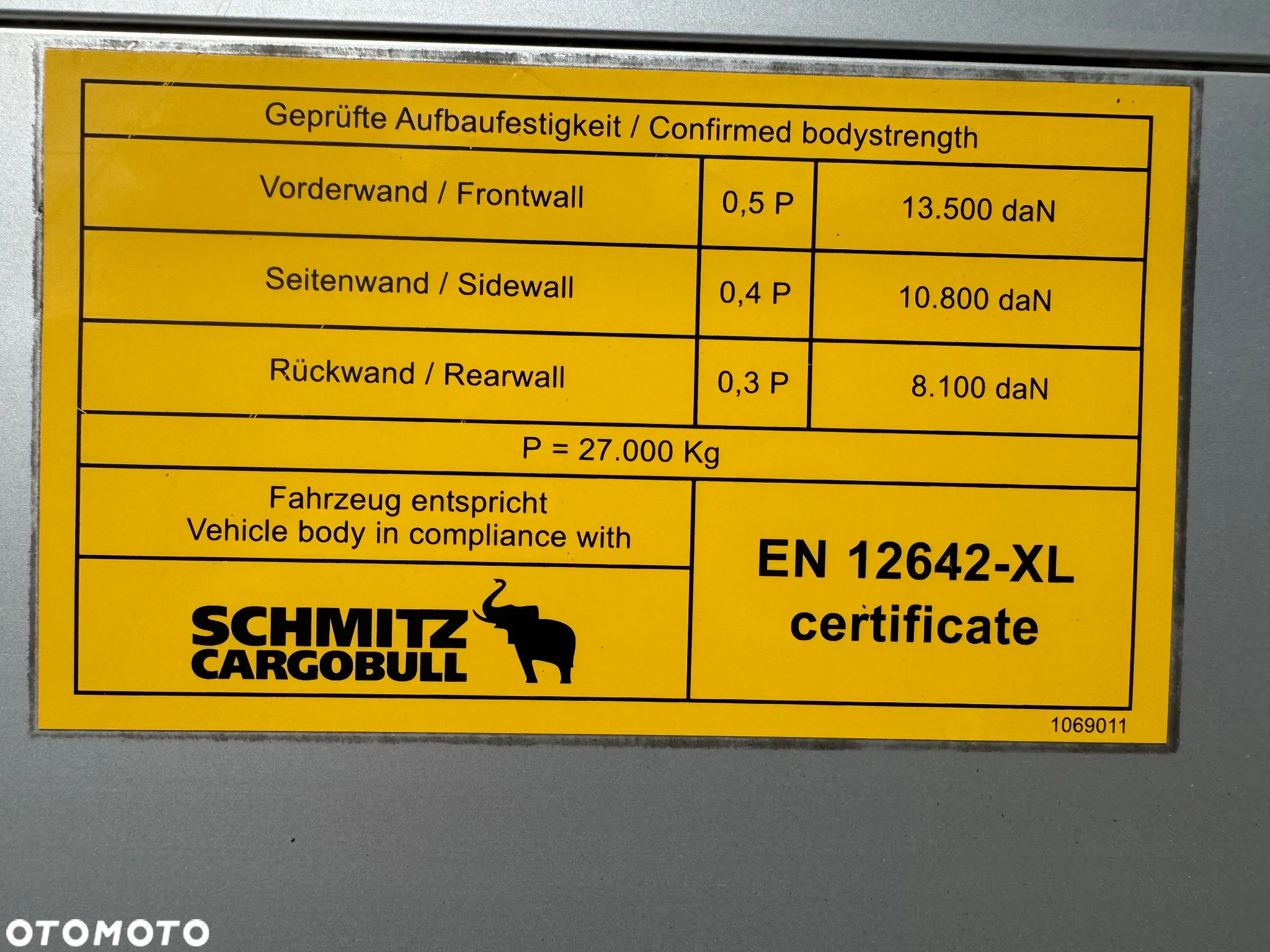 Schmitz Cargobull Firanka, Kosz na PALETY, oś podnoszona!! - 27