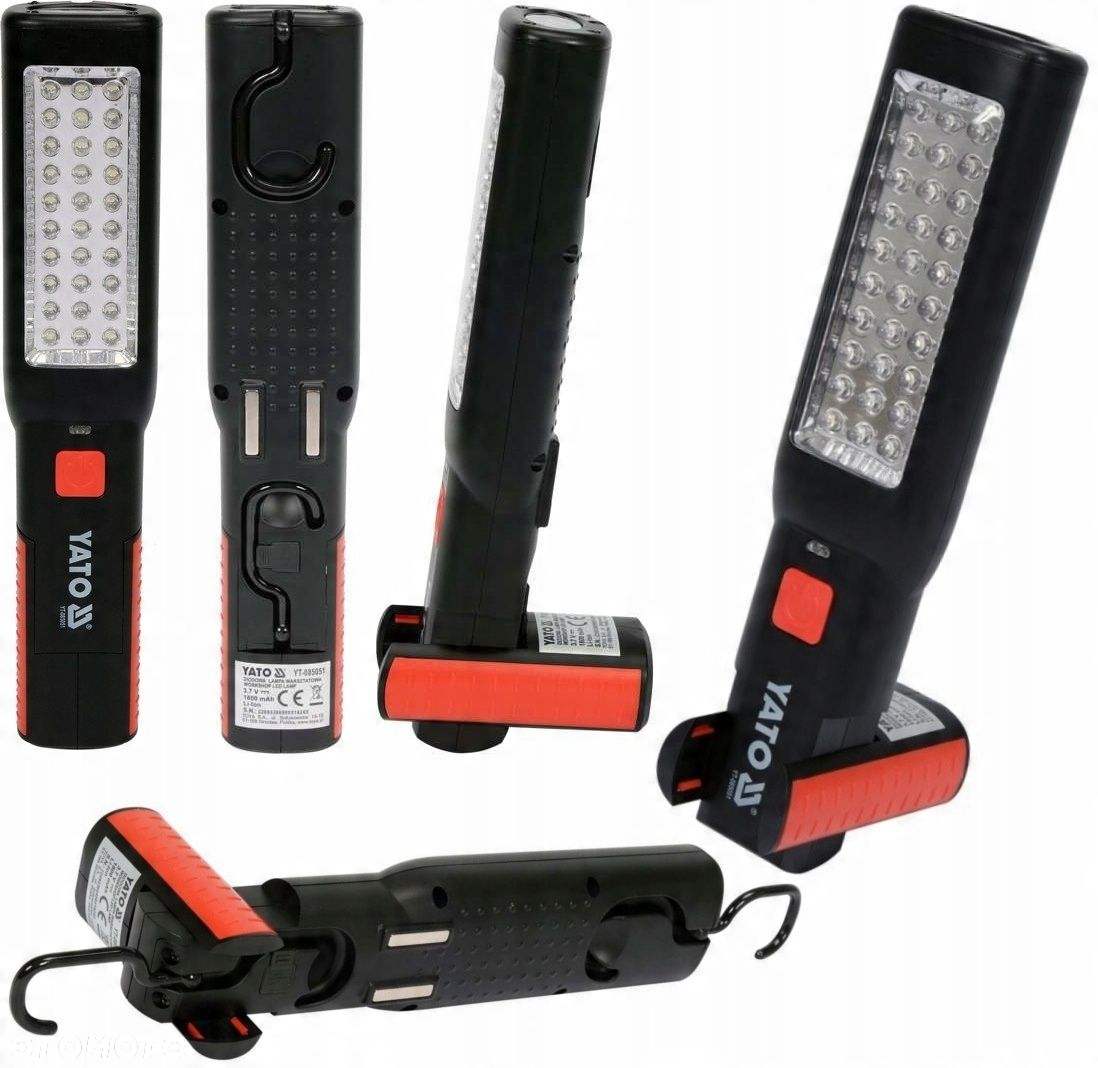 YATO LAMPA LATARKA WARSZTATOWA AKUMULATOROWA LED - 10
