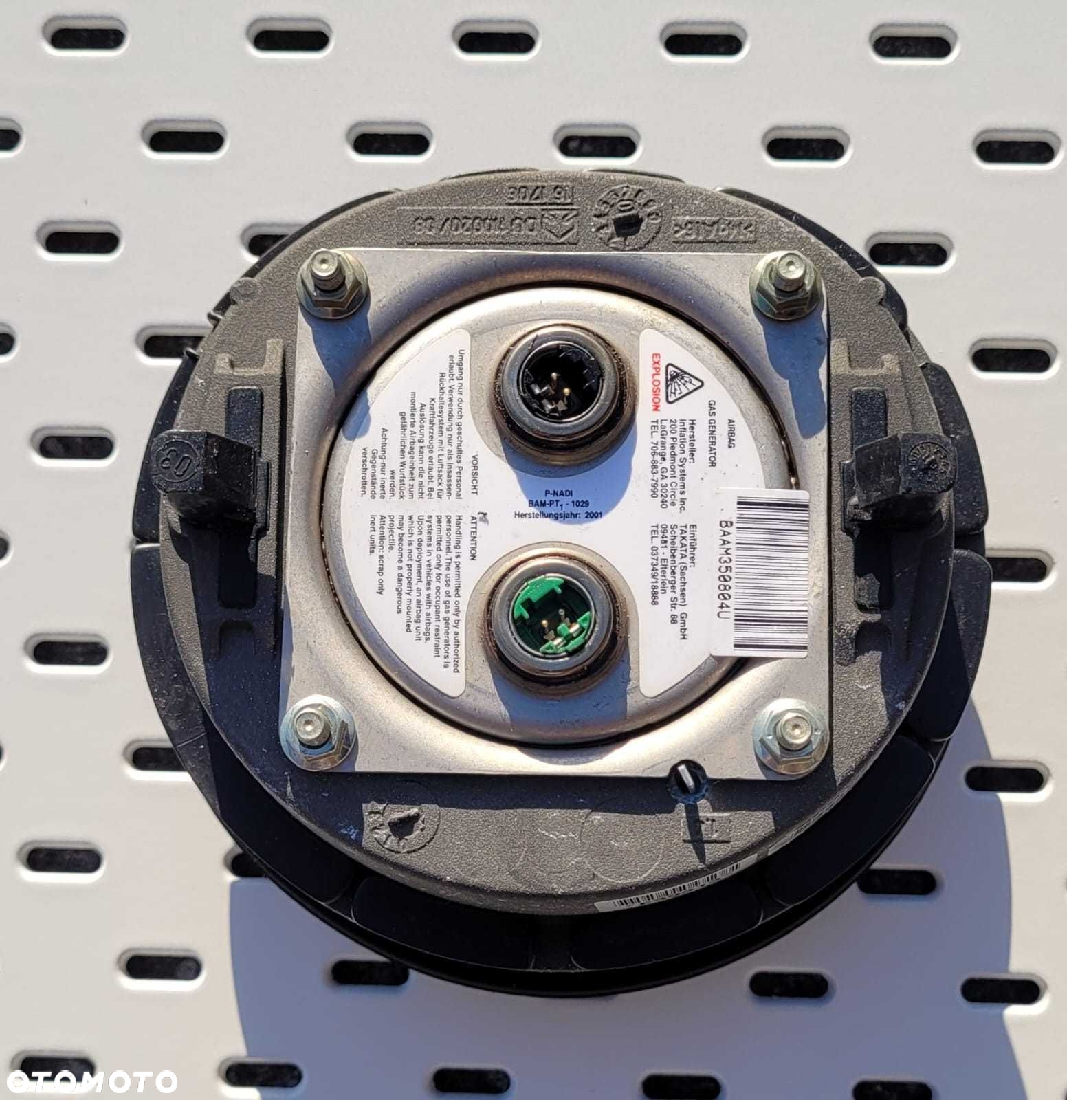Kierownica multifunkcyjna drewno BMW E38 E39 E46 kompletna - 4