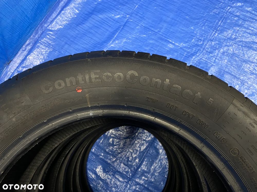 OPONA 17 OPONY LETNIE LATO KOMPLET OPON 4SZT CONTINENTAL CONTI ECOCONTACT 5 215/60R17 96H BIEŻNIK 7,0mm 2018 - 8