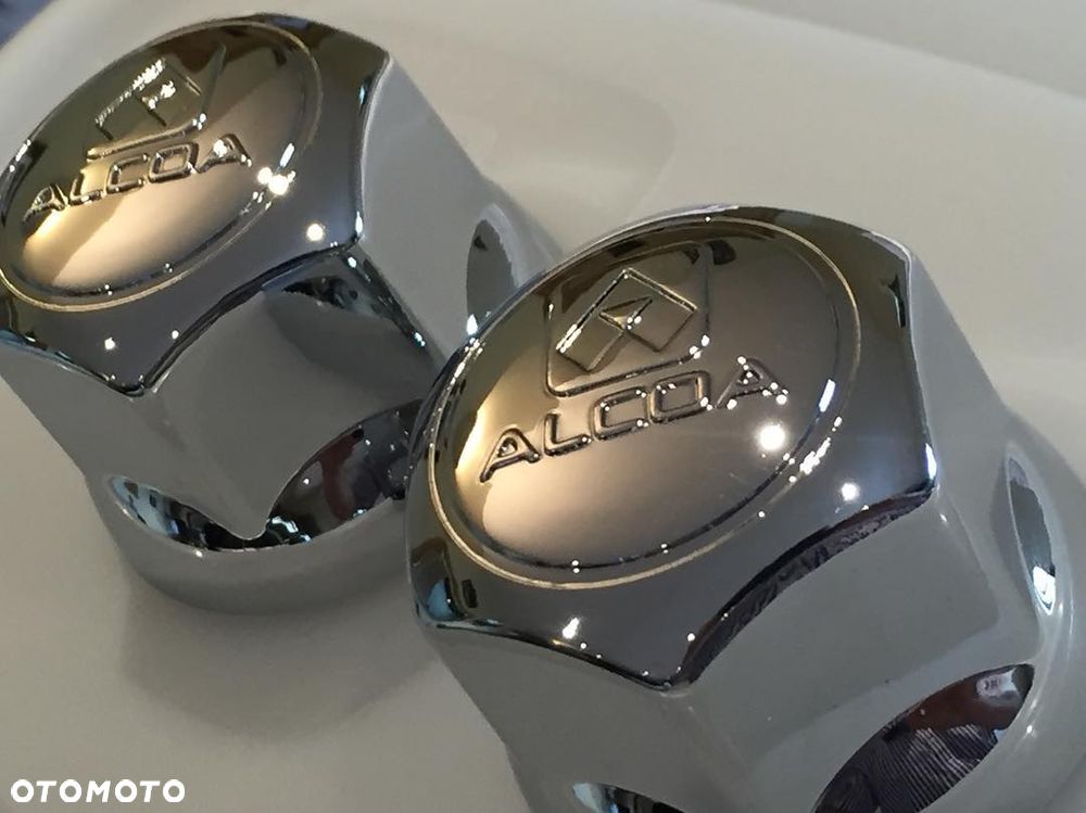 Kapselki ochronno-ozdobne na nakrętki koła z logo ALCOA - 6