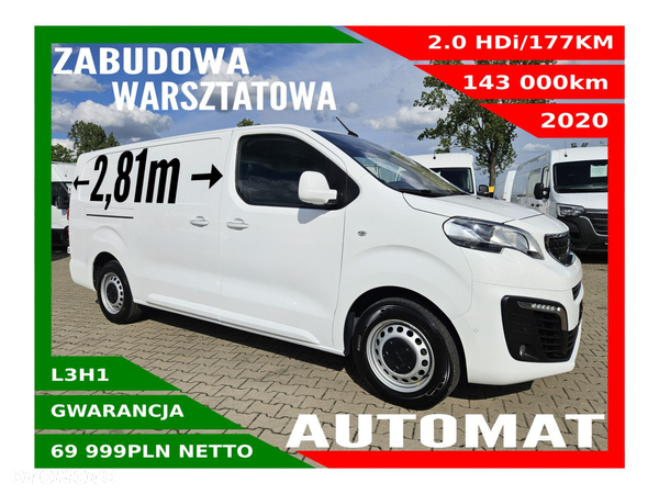 Peugeot Expert L3H1 *69999zł NETTO* 2,0HDi/177KM Zabudowa warsztatowa