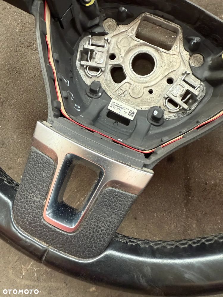 VW GOLF PASSAT KIEROWNICA MULTIFUNKCJA PODUSZKA 3C8419091BE 3C8880201K - 7