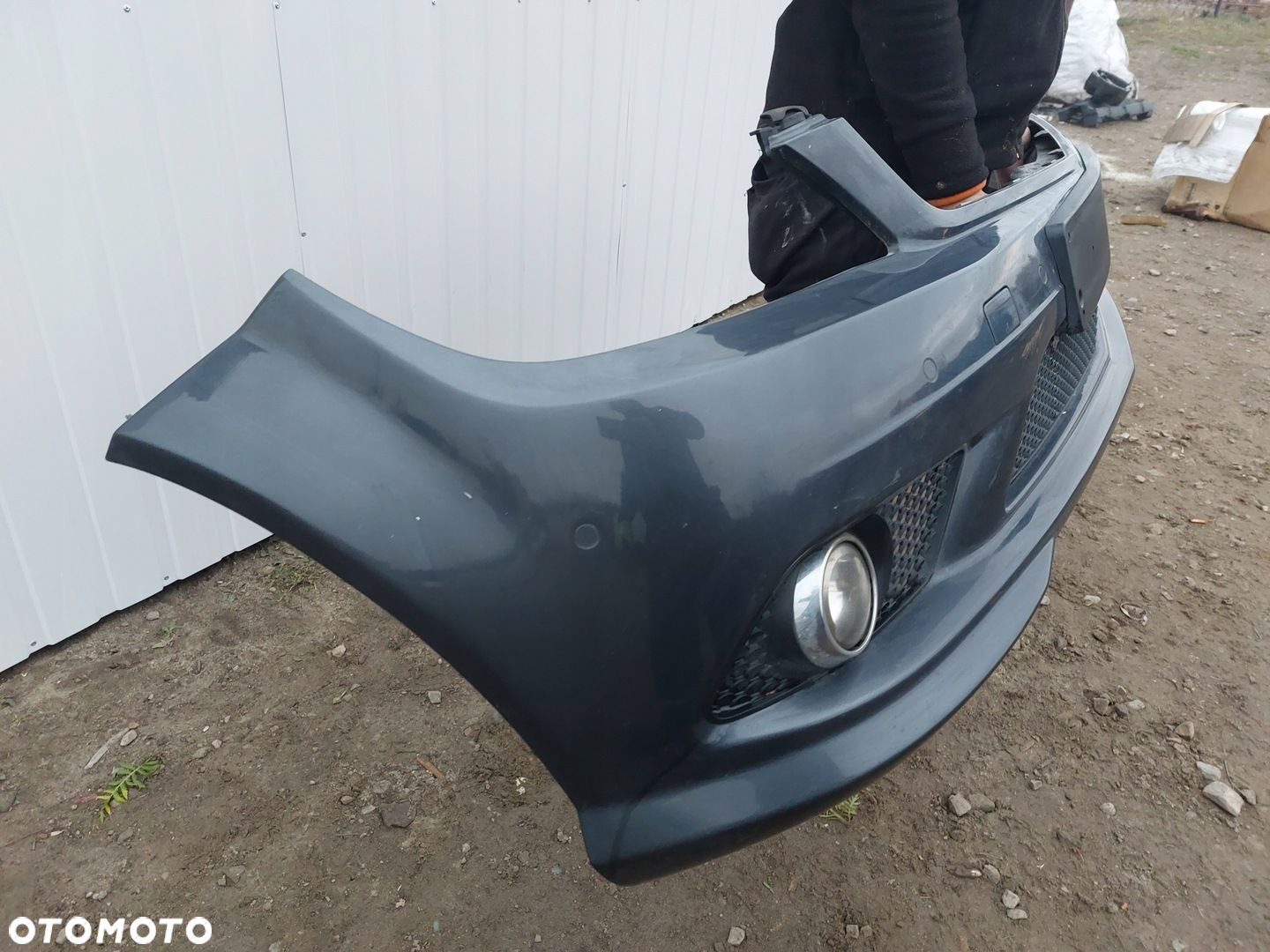 MERCEDES C-KLASA W204 AMG PDC ZDERZAK PRZÓD PRZEDNI KOMPLETNY - 2