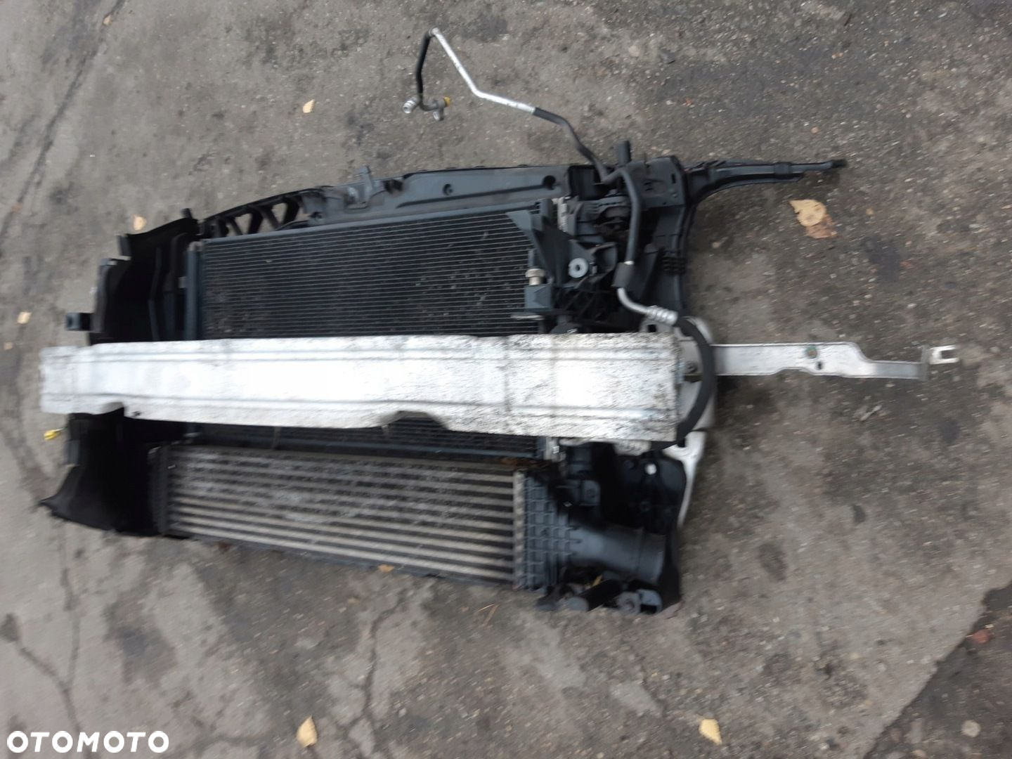 AUDI A6 C7 2.0 TDI TFSI PAS PRZEDNI WENTYLATORY CHŁODNICE BELKA WZMOCNIENIE - 4