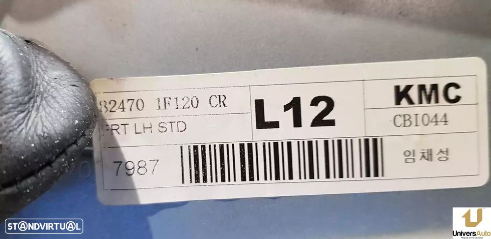 ELEVADOR DE VIDRO FRONTAL ESQUERDO KIA SPORTAGE 2007 -824701F120 - 3