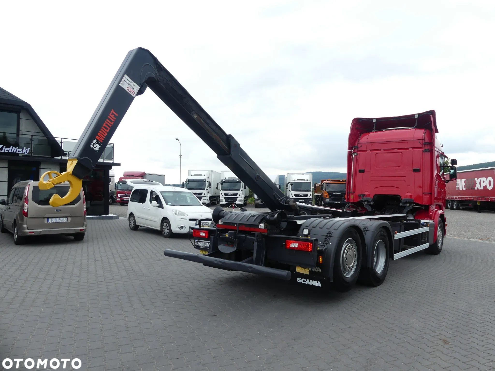 Scania R 490 / 6x2 / HAKOWIEC / HIAB MULTILIFT / RETARDER / EURO 6 / - 4