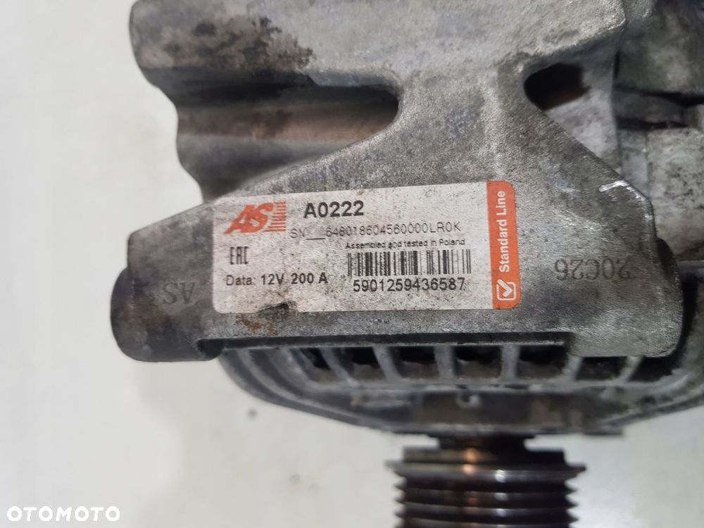 ALTERNATOR 5901259436587 MERCEDES W203 W209 SPRINTER 2.2 CDI - 8