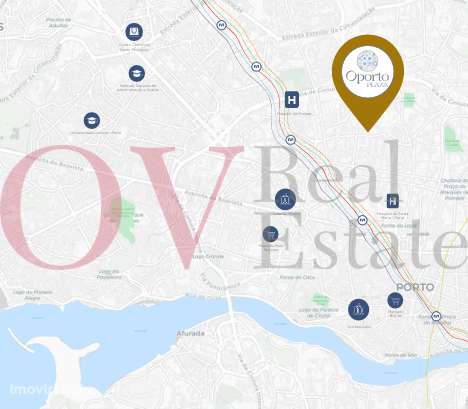 Apartamento T1 na Arca D´Água- Campo Lindo-  Porto - Grande imagem: 5/5