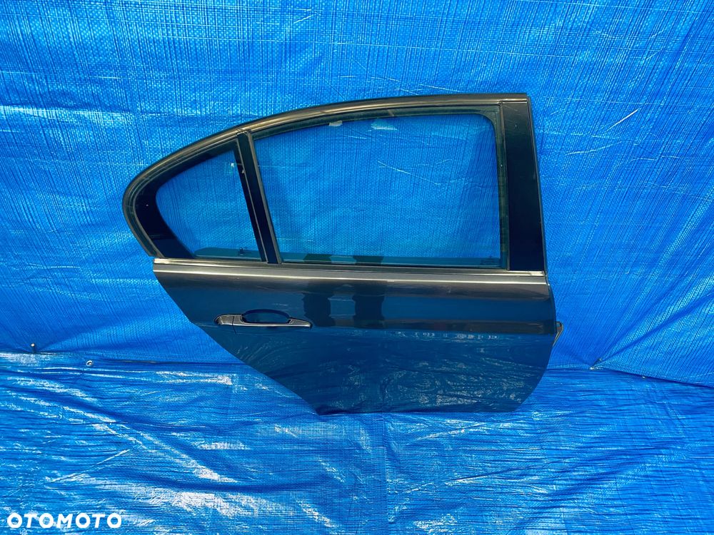 DRZWI PRAWE PRAWY TYŁ TYLNE KOMPLETNE BMW E90 SEDAN 07R ; LAKIER A22 ORYGINAŁ EUROPA - 2