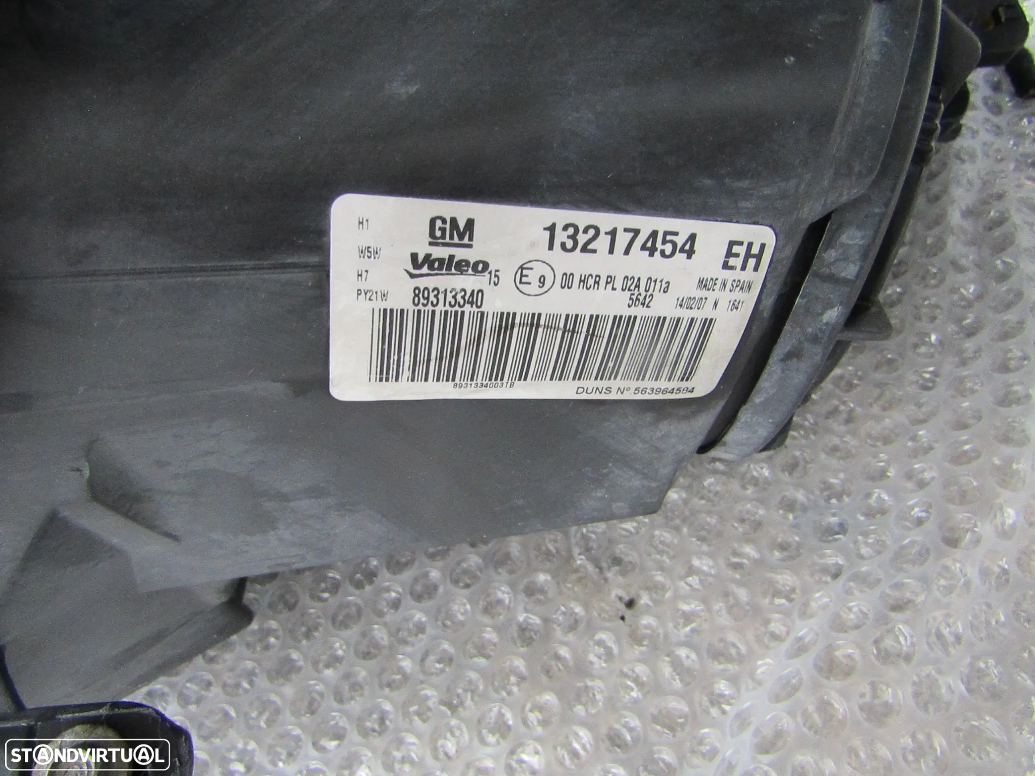 Farol Opel corsa D ano 2007 a 2010 original lado direito(ver detalhes) - 6