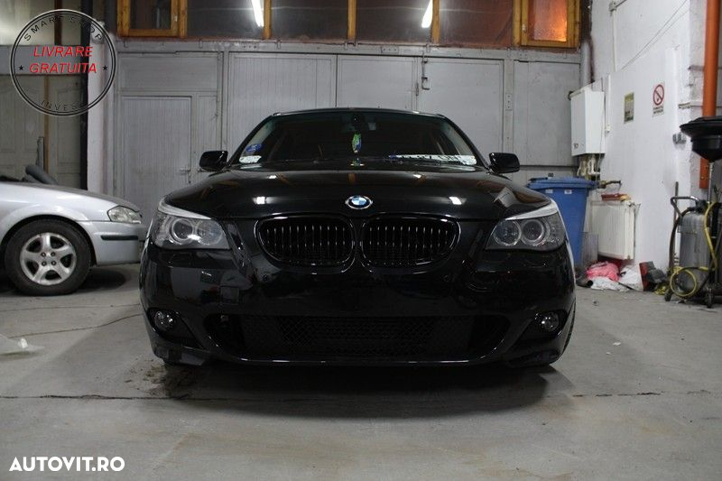 Kit Exterior BMW Seria 5 E60 (2003-2007) M-Technik Design cu PDC 24mm- livrare gratuita - 11