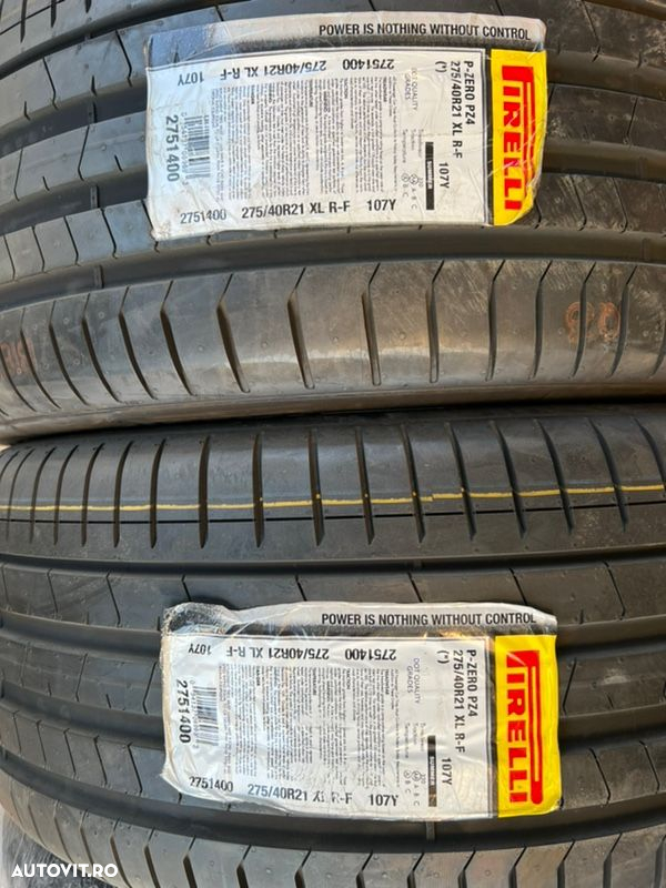 vând set anvelope 275/40/21-315/35/21 Pirelli de vară noi cu runflat - 2