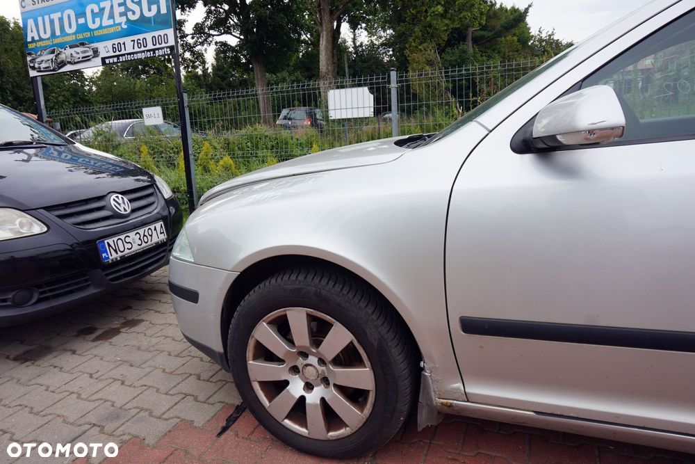 BŁOTNIK PRZEDNI LEWY OCTAVIA II 1Z3 9102  SREBRNY SKODA 2004-2008 - 3