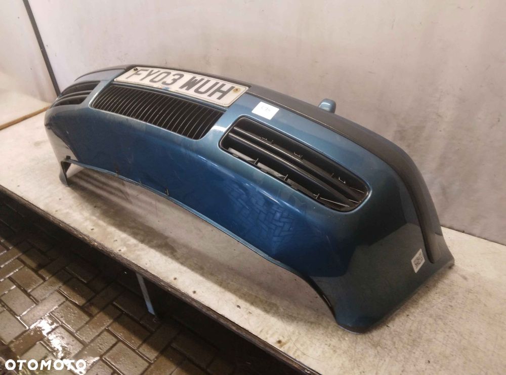 ^ ZDERZAK PRZÓD PRZEDNI SKODA OCTAVIA 1 I LIFT FL 9901 NIEBIESKI BŁĘKITNY SPRYSKIWACZE LAMP XENON - 2