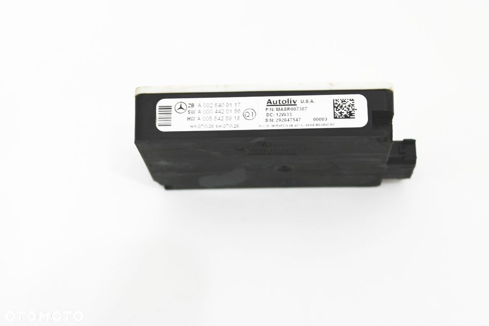 Radar odległościowy Distronik Plus OE Mercedes CL CL63 AMG W216 A0025409117 - 5
