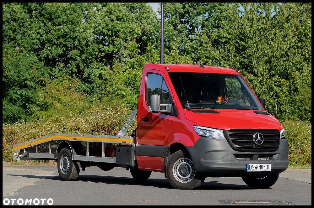 Mercedes-Benz Sprinter 2.0 CDi 150KM Auto Laweta FULL LED Nowa zabudowa Climatronic Elektryka Salon Polska Faktura VAT 23% - 8