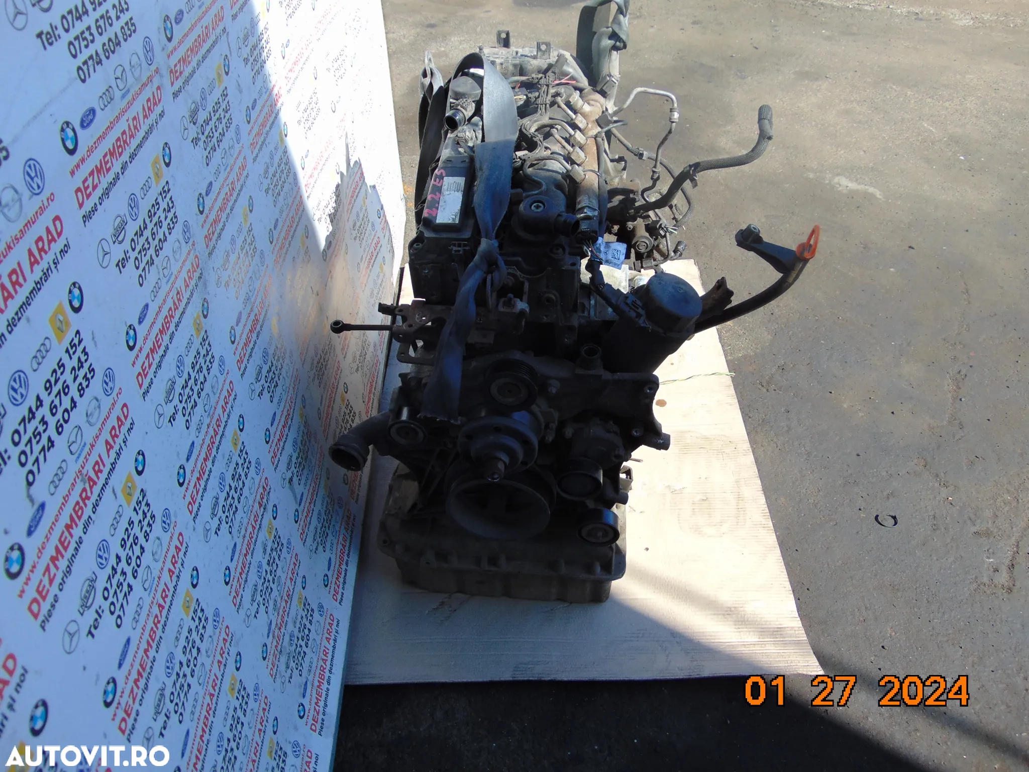 Motor Mercedes 2.2 euro 5 sprinter cod 651 vito viano w639 w204 w212 c class e class 2.2 euro 5 - 2