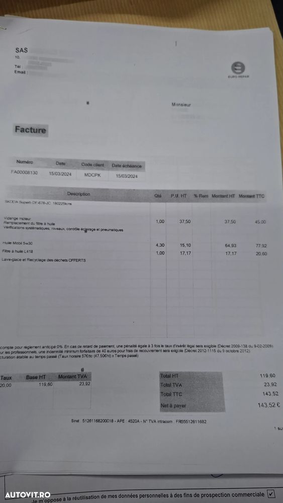 Skoda Superb 2.0 TDI PD Comfort - 18