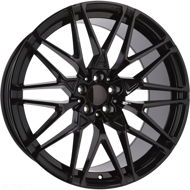 4x Felgi 21 5x120 m.in. do BMW X5 E53 F70 F15 X6 F71 F72 F16 Czarne Mpakiet Styling 818 - B5771 - 9