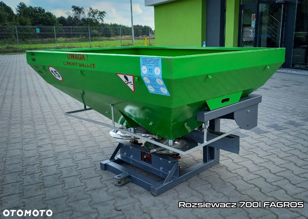 NOWY Rozsiewacz nawozu  STRUMYK  LEJEK do nawozu siewka 200l 300l 400l 500l DUŻE RABATY - 14