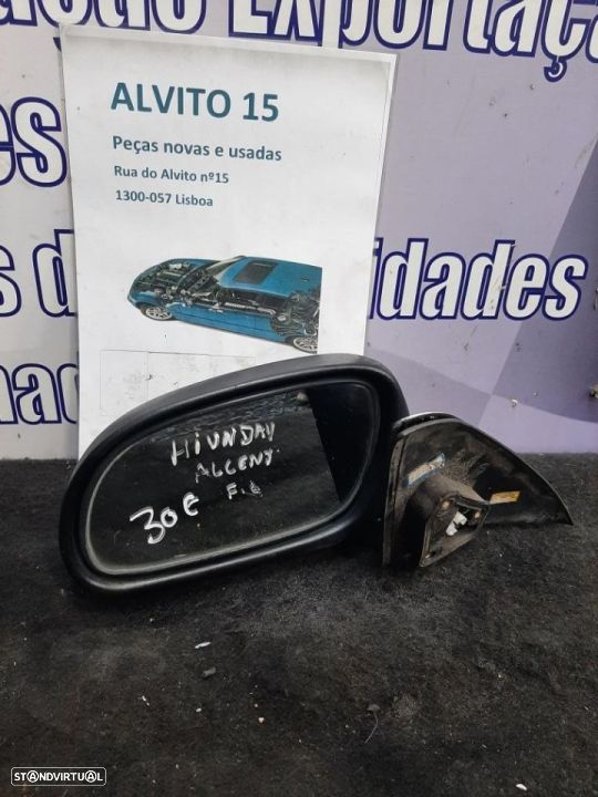 espelho retrovisor Hyundai Accent  esquerdo elétrico origem - 1