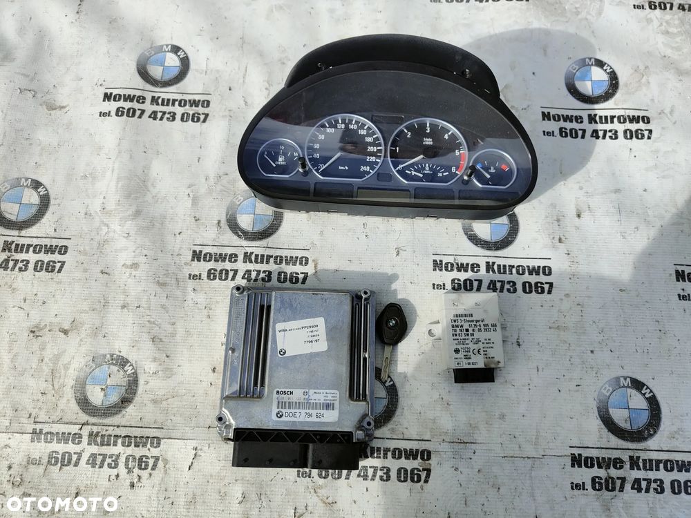 BMW E46 2.0d 150KM Komputer Sterownik silnika Zestaw startowy7794624 - 1