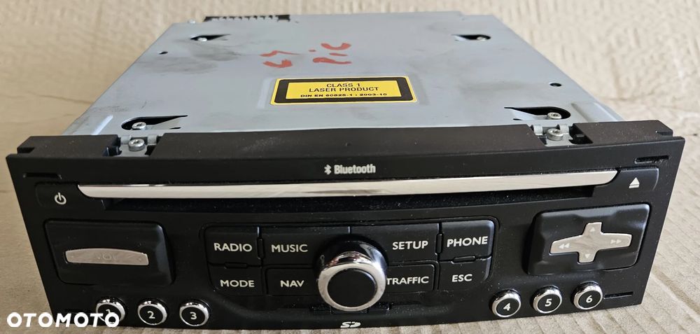 Citroen C4 Picasso I  radio wyświetlacz Navi Mp3 RNEG1 - 1