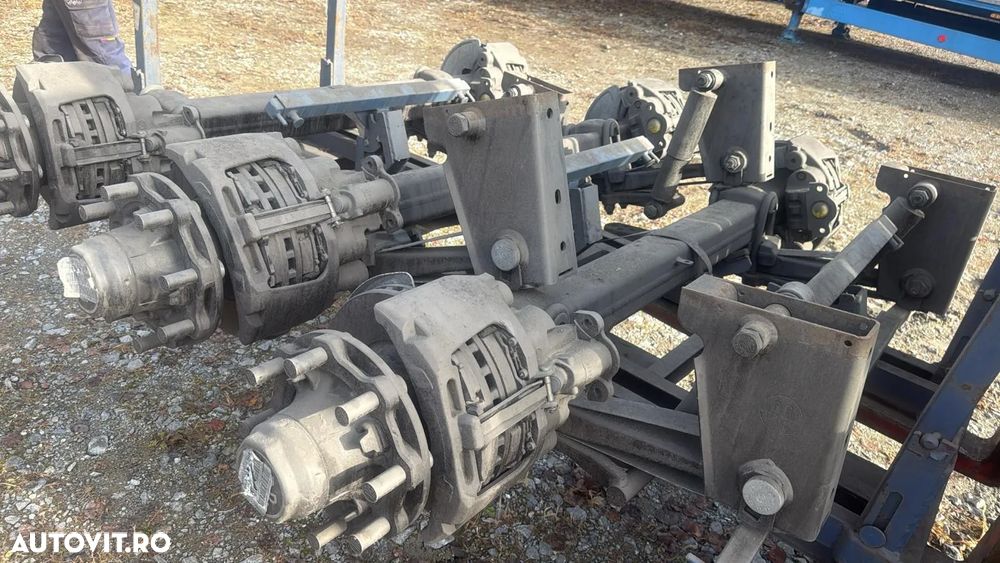 Axă OSII BPW ECO Plus BPW SKHSF 9008-15 ECO-P PLUS TSB3709 AXA Noua echipata 19.5 22.5 - 9