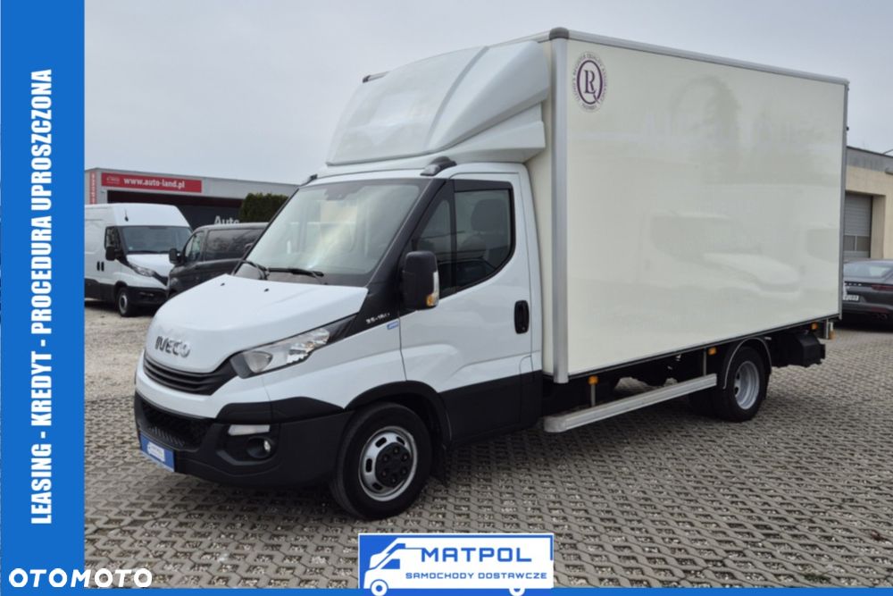 Iveco Daily 35C16, firana, kontener 8PAL, Winda 750KG, klimatyzacja - 1