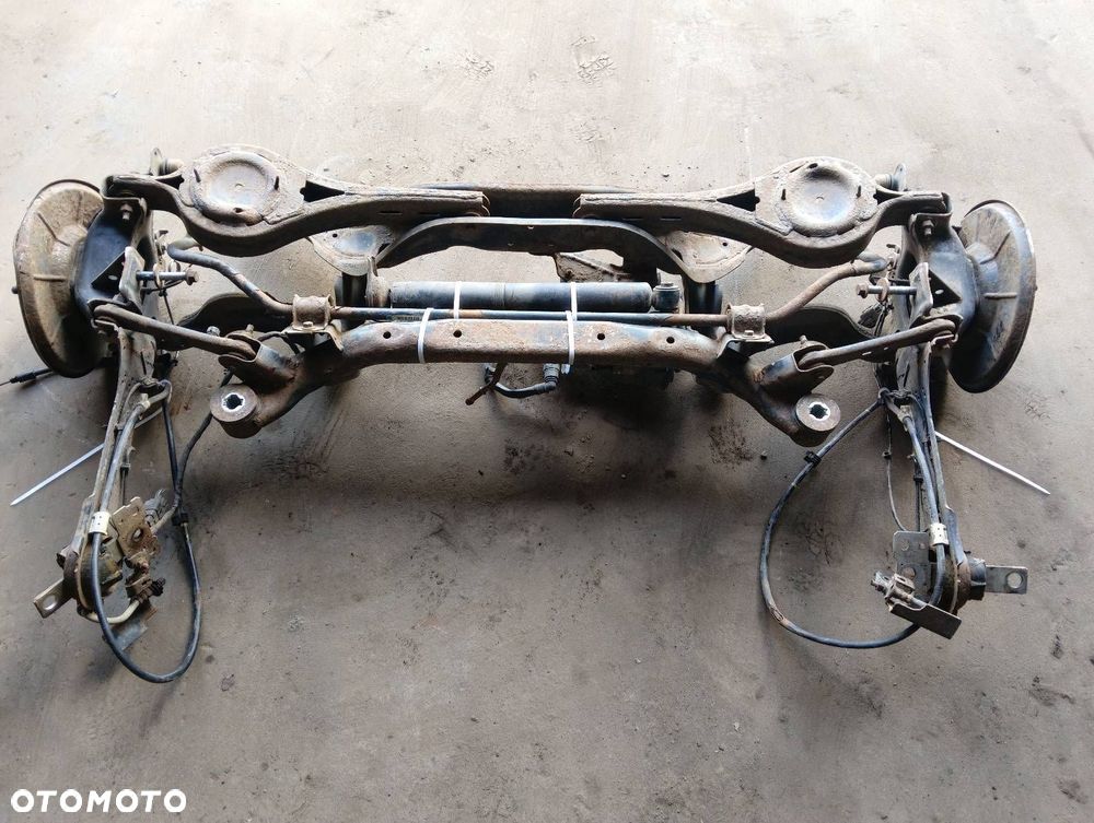 KOMPLETNE ZAWIESZENIE BELKA SANKI TYŁ FORD GALAXY MK2 - 1