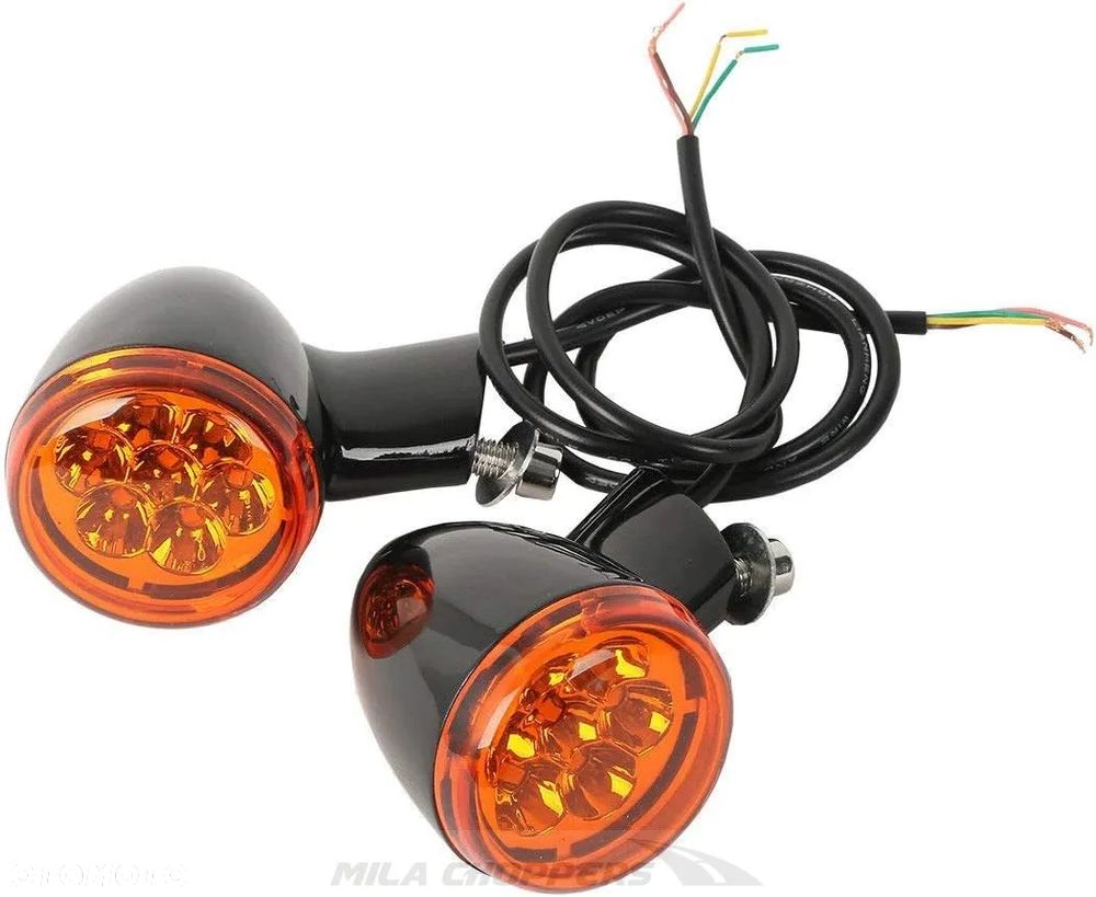 Kierunkowskazy Sportster 883 1200 XL 92-2024 czarne - 6