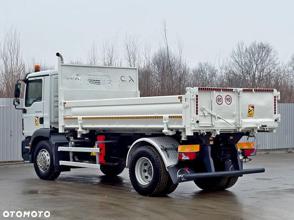MAN TGM 18.290 * WYWROTKA 4,65 m * STAN BDB - 7