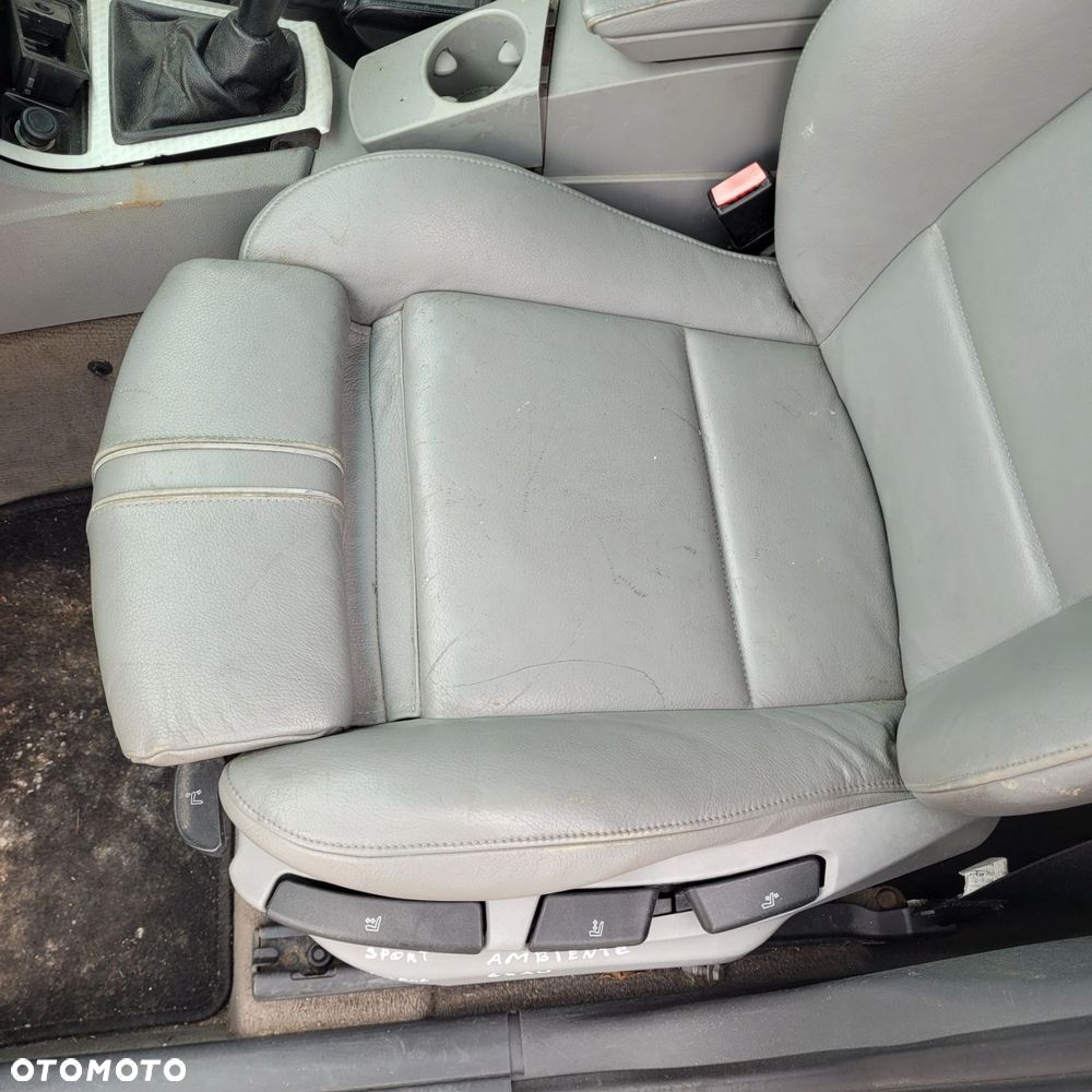 FOTEL LEWY PRZÓD PRZEDNI BMW X3 E83 SPORT GRZANY AMBIENTE GRAU C109 - 3