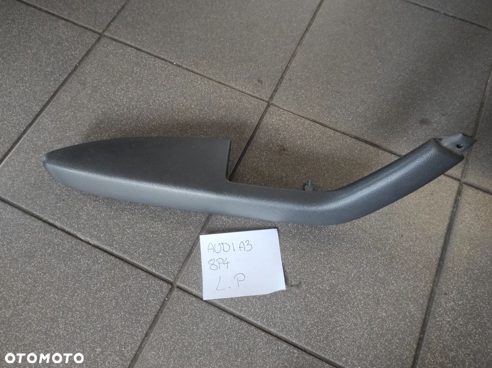 PODŁOKIETNIK DRZWI BOCZKA RĄCZKA LEWA LEWY AUDI A3 8P 5 DRZWI 8P4 WYSYŁKA !!!!! - 1