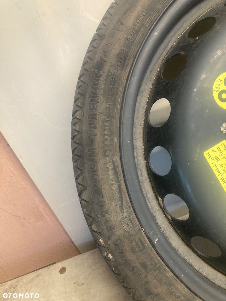 AUDI A6 C7 10-18 KOŁO ZAPASOWE DOJAZDOWE T145/60 R20 CONTINENTAL 4G0601027 - 2