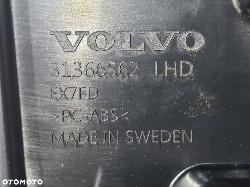 DESKA ROZDZIELCZA KONSOLA V90 S90 KOKPIT VOLVO SKORA SKÓRA - 13